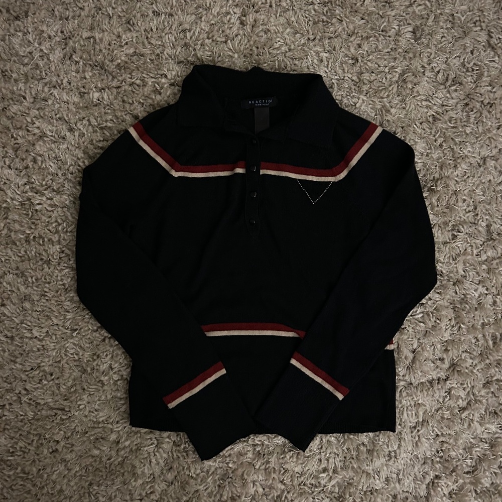 striped polo shirt from Kenneth Cole